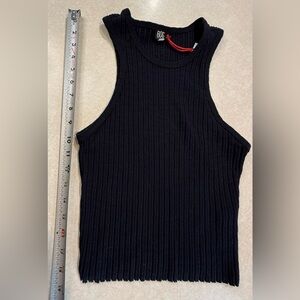 BDG Black Ribbed Muscle Tee